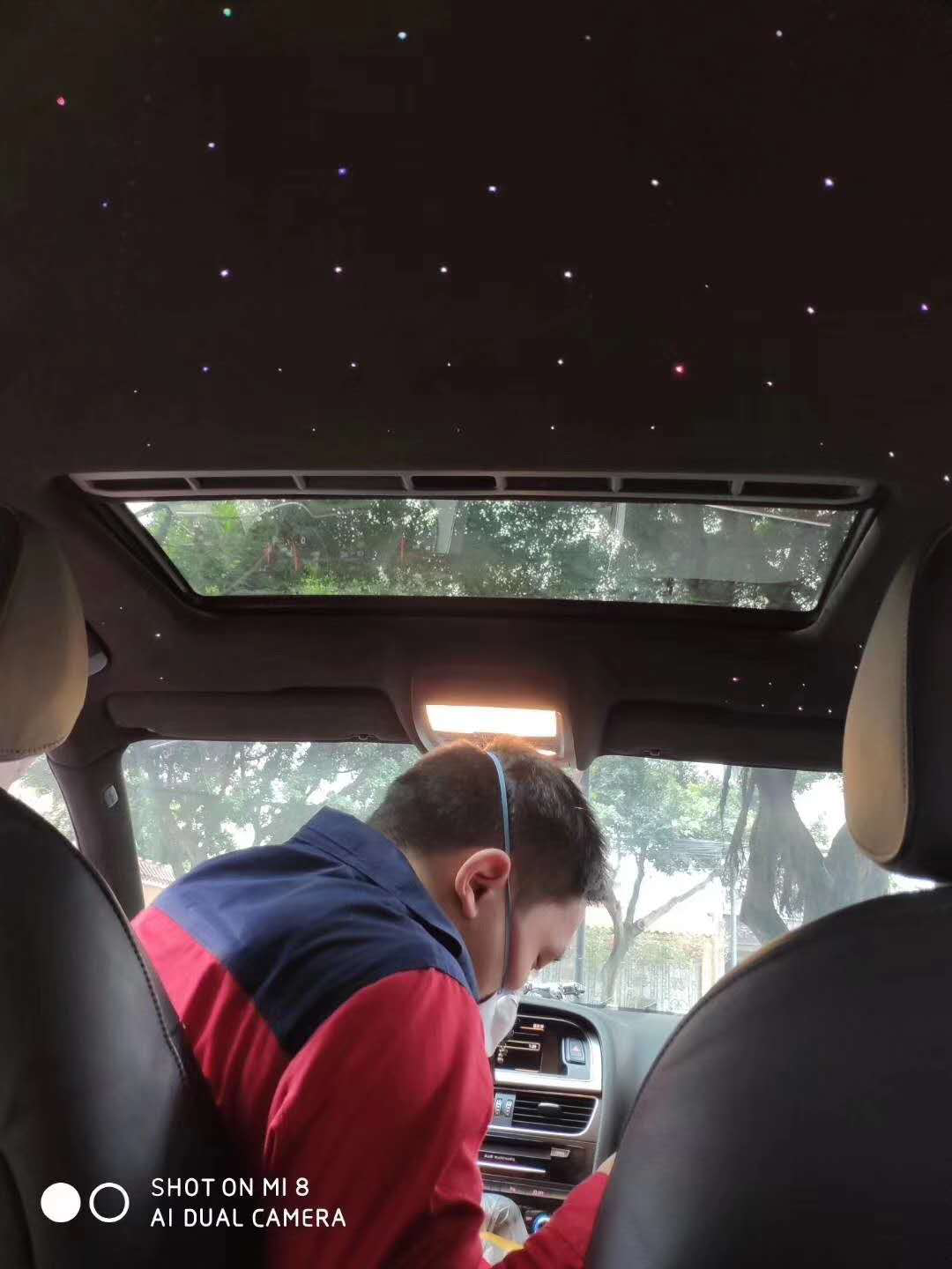 成都奧迪新車除甲醛